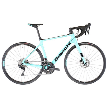 BIANCHI INFINITO XE DISC Shimano 105 R7000 34/50 Road Bike Turquoise 2023 0